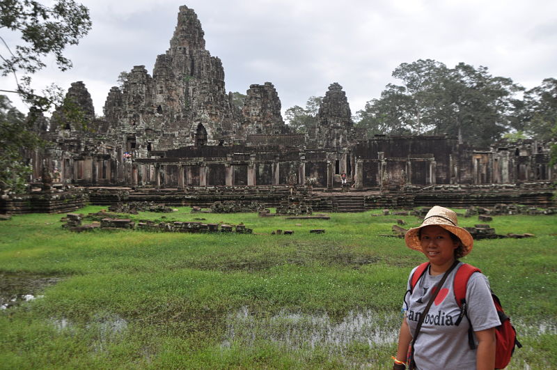 Rattana Chin au Cambodge - Angkor Wat