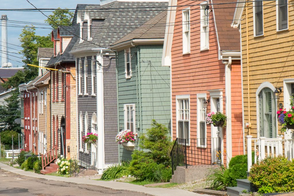 Maisons pastel - Quoi faire à Charlottetown