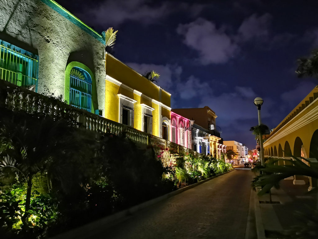 Centre historique de Mazatlán au Mexique