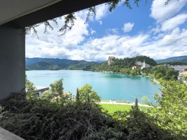 Vue de mon balcon - Où dormir à Bled