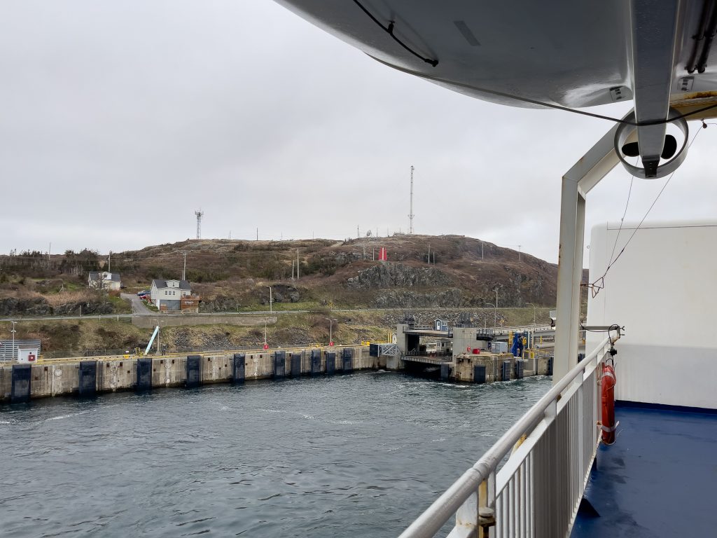 Arrivée du traversier de Terre-Neuve-et-Labrador