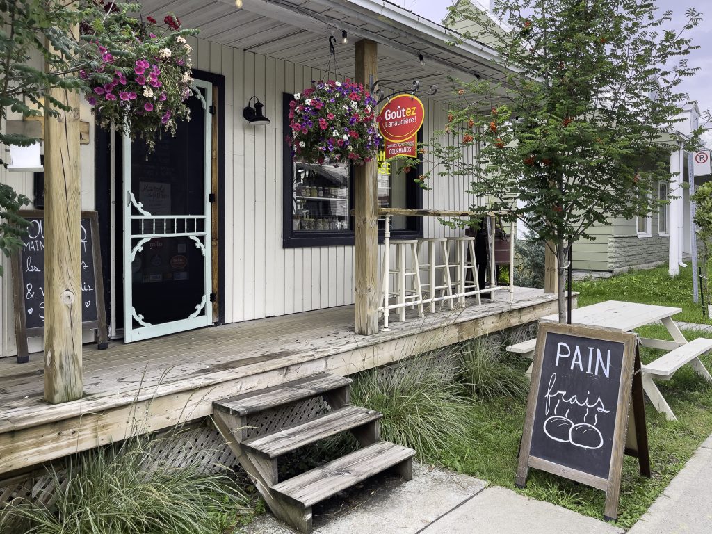 Extérieur du restaurant La Bine - Vieux-Mascouche