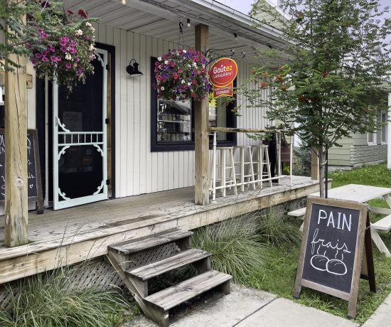 Extérieur du restaurant La Bine - Vieux-Mascouche