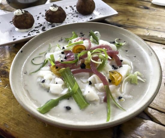 Ceviche de pétoncles du Bâtiment B de Terrebonne