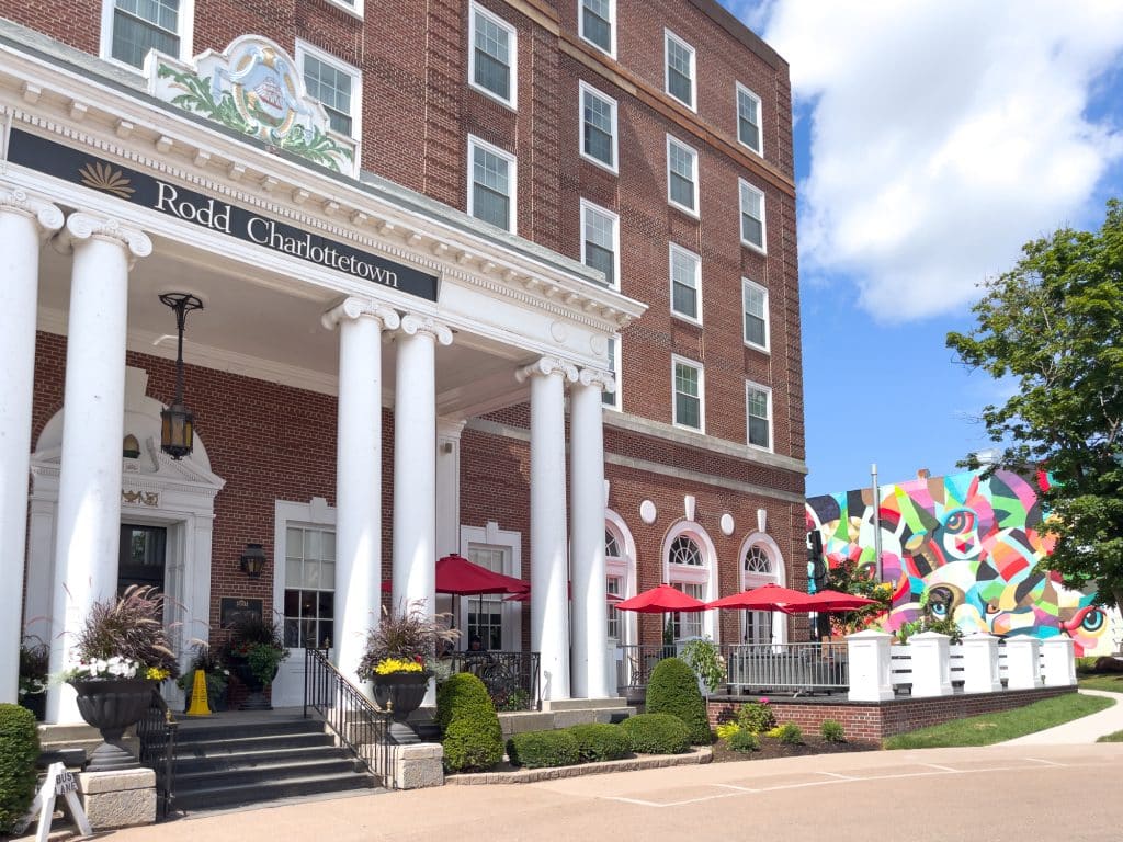 Façade du Rodd Hotel Charlottetown