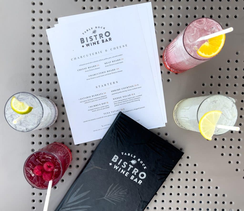 Mocktails du Table Rock Bistro + Wine Bar