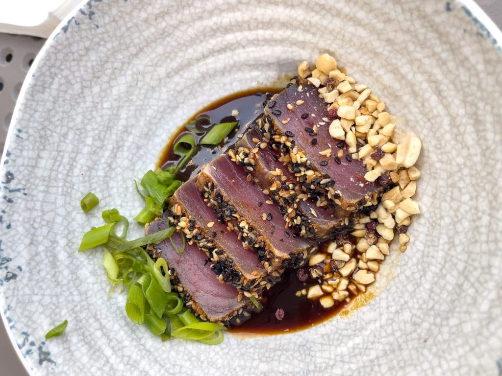 Tataki de thon du Table Rock Bistro + Wine Bar