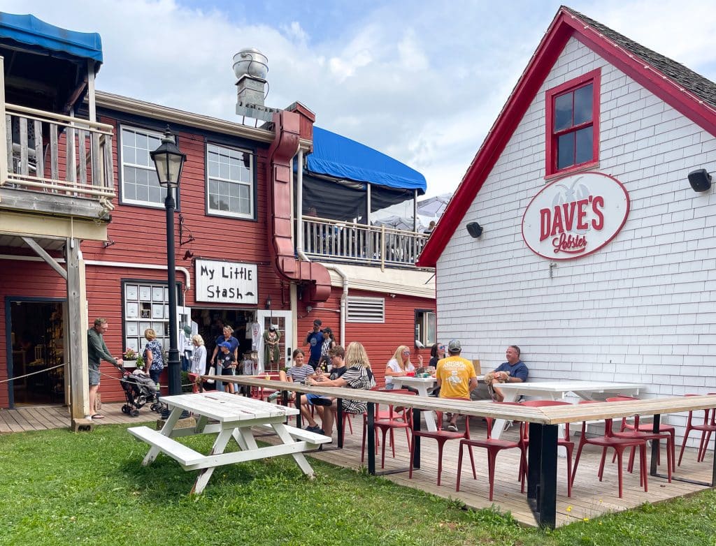 Terrasse du Dave's Lobster