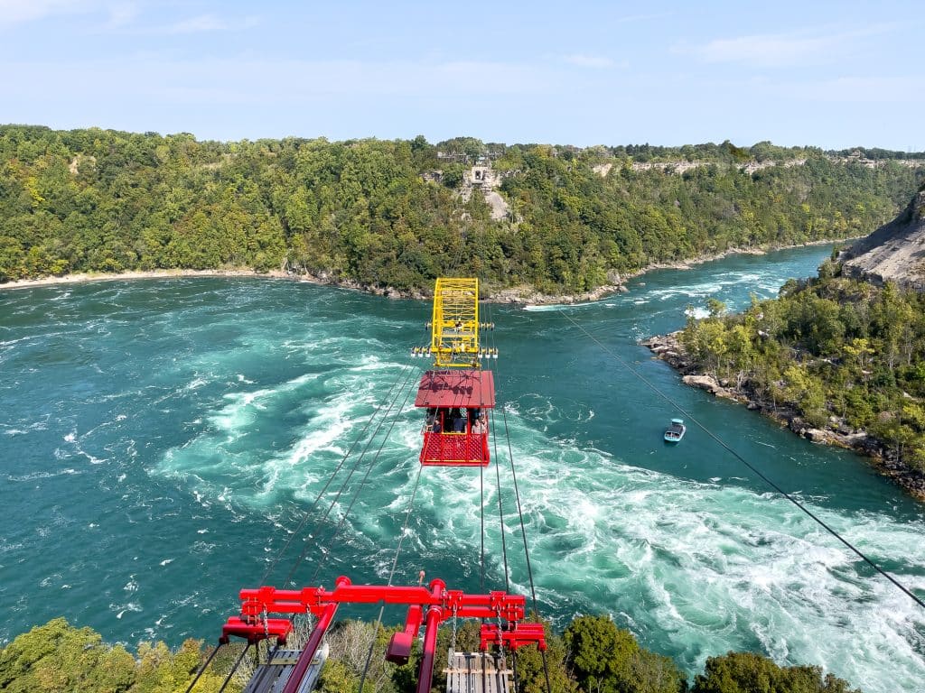 Whirlpool Aero Car vu des airs