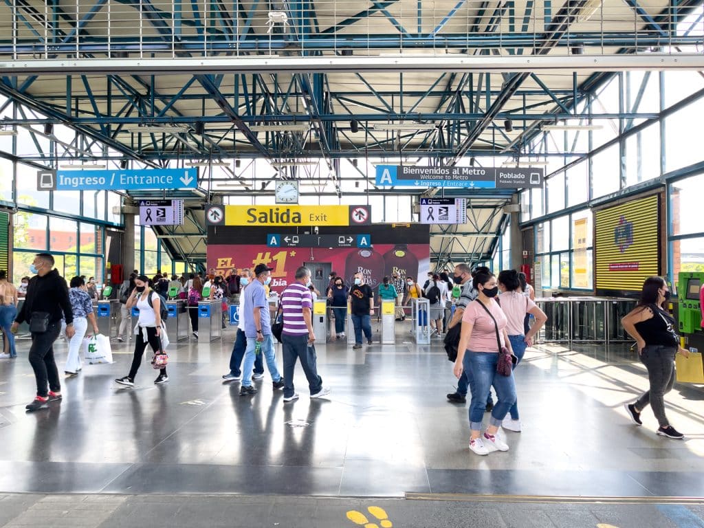 Station de métro de Medellin