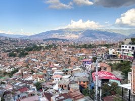 Vue du sommet de la Comuna 13