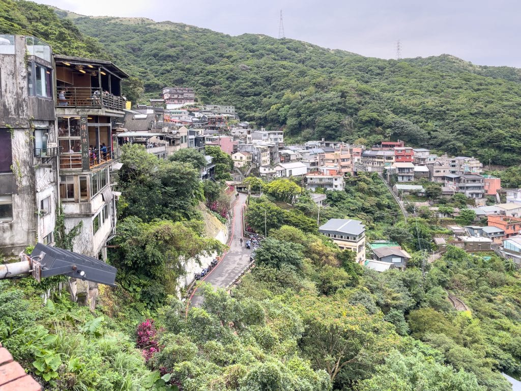 vue du village de Jiufen