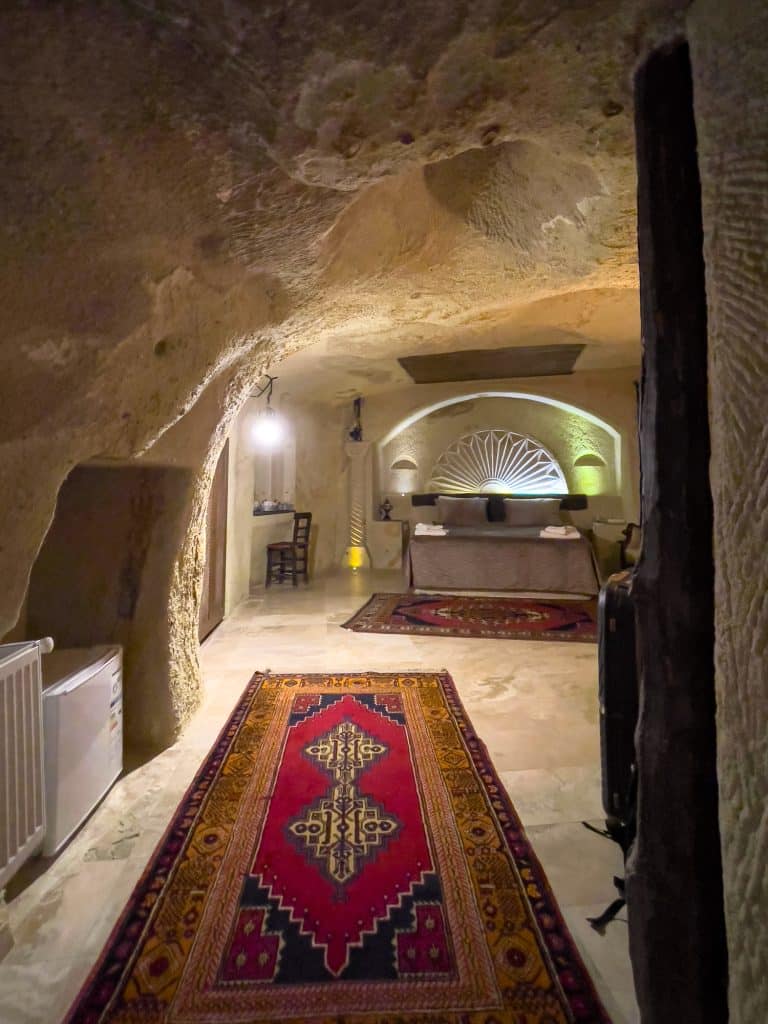 Chambre troglodyte en Cappadoce - Jerveni Cave Hotel