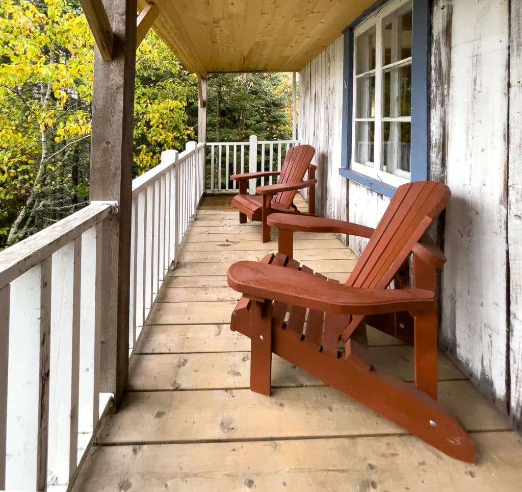 Balcon du chalet