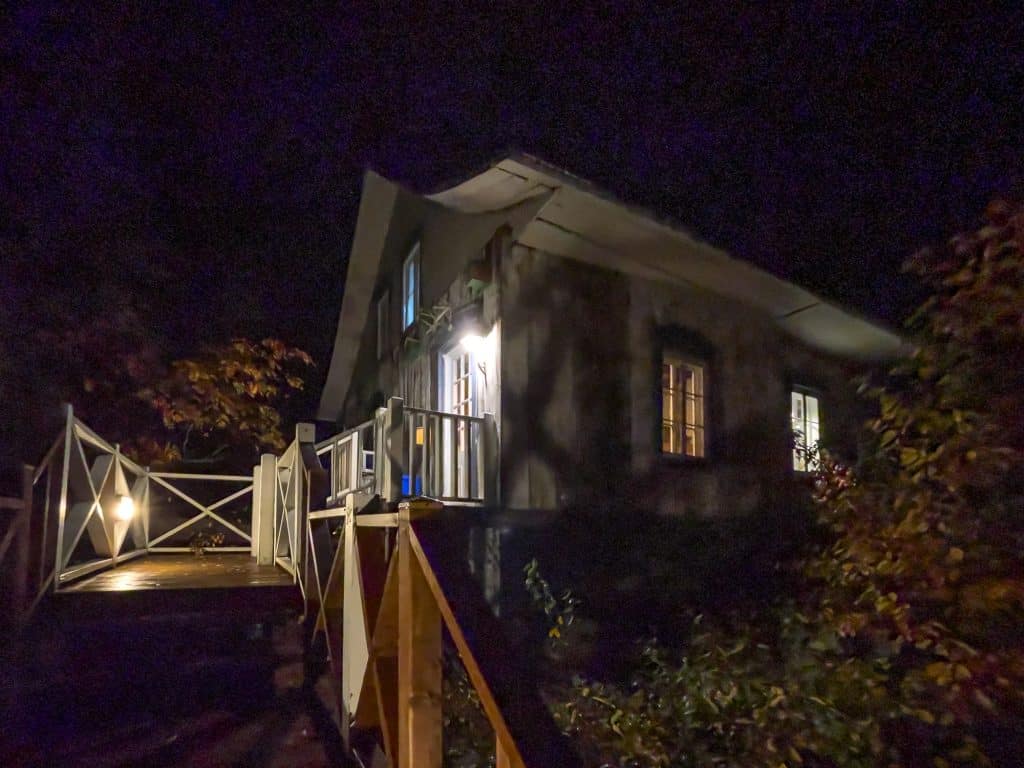 Chalet l'Hermite de nuit