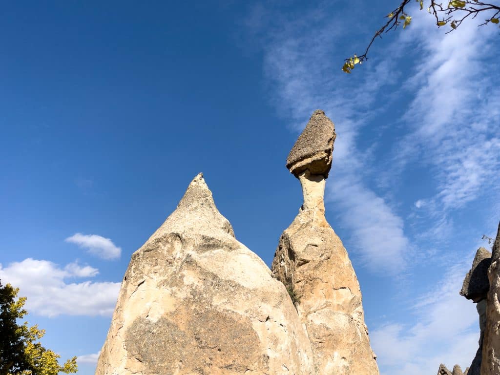 Cheminée de fée seule - Cappadoce