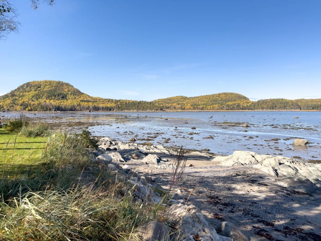 Fleuve Saint-Laurent en automne, Le Bic