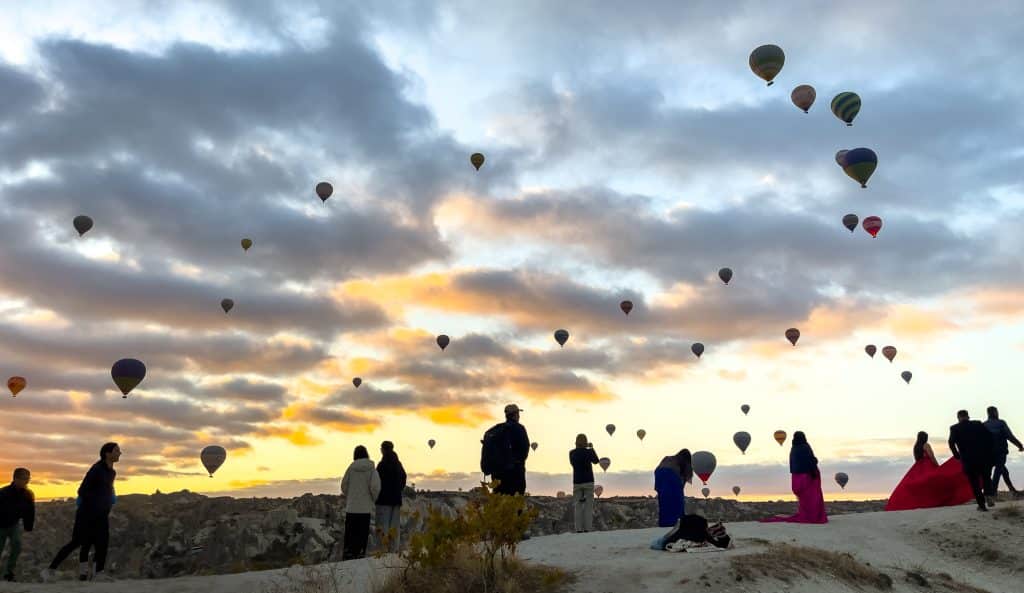 Lever du soleil en Turquie