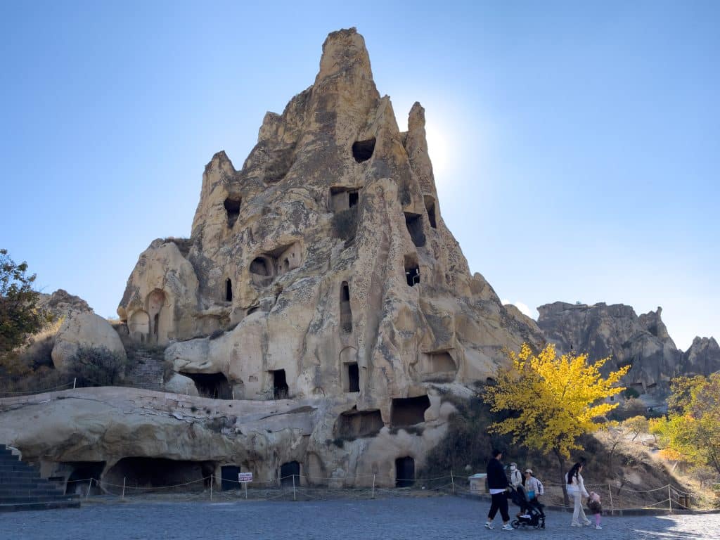 Musée en plein air de Göreme à contre-jour