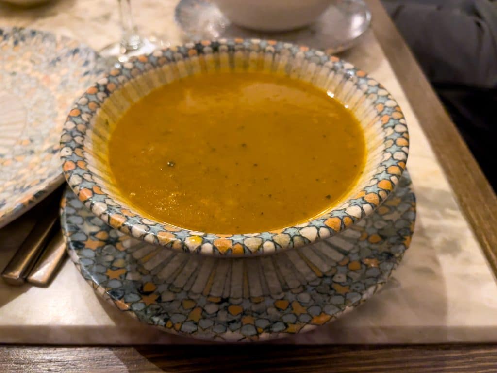 Soupe tarhana traditionnelle turque