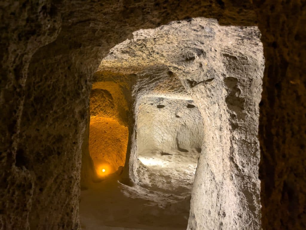 Tunnel souterrain de Kaymakli