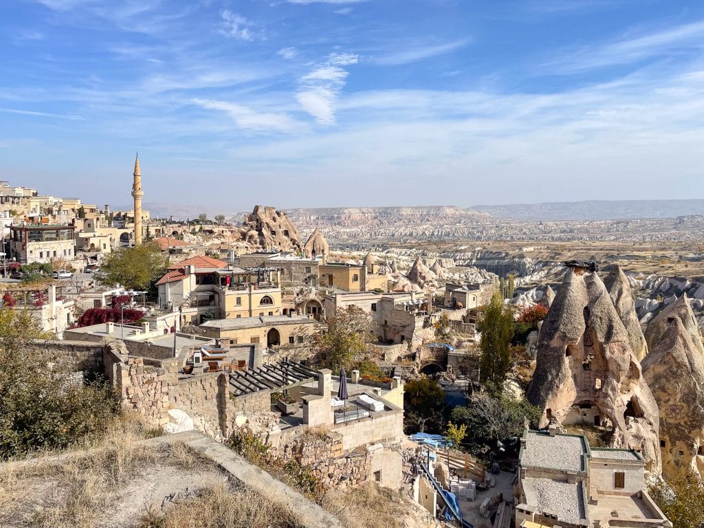 Vue de la forteresse d'Uchisar - Que faire en Cappadoce