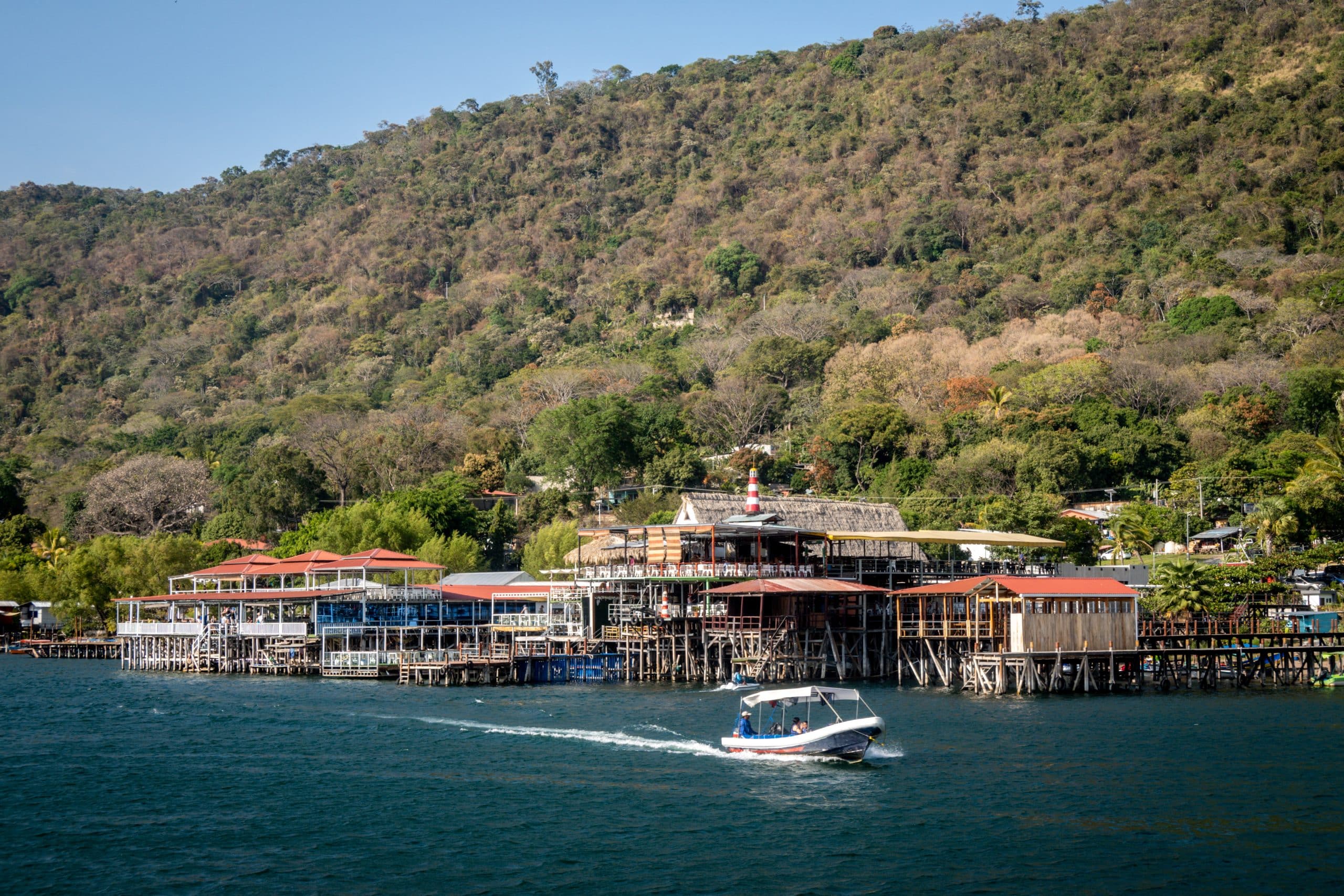 Croisière sur le lac Coatepeque au Salvador