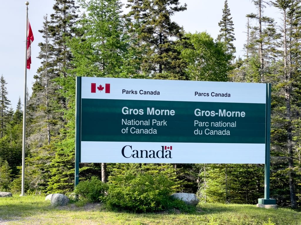 Affiche du parc national du Gros-Morne