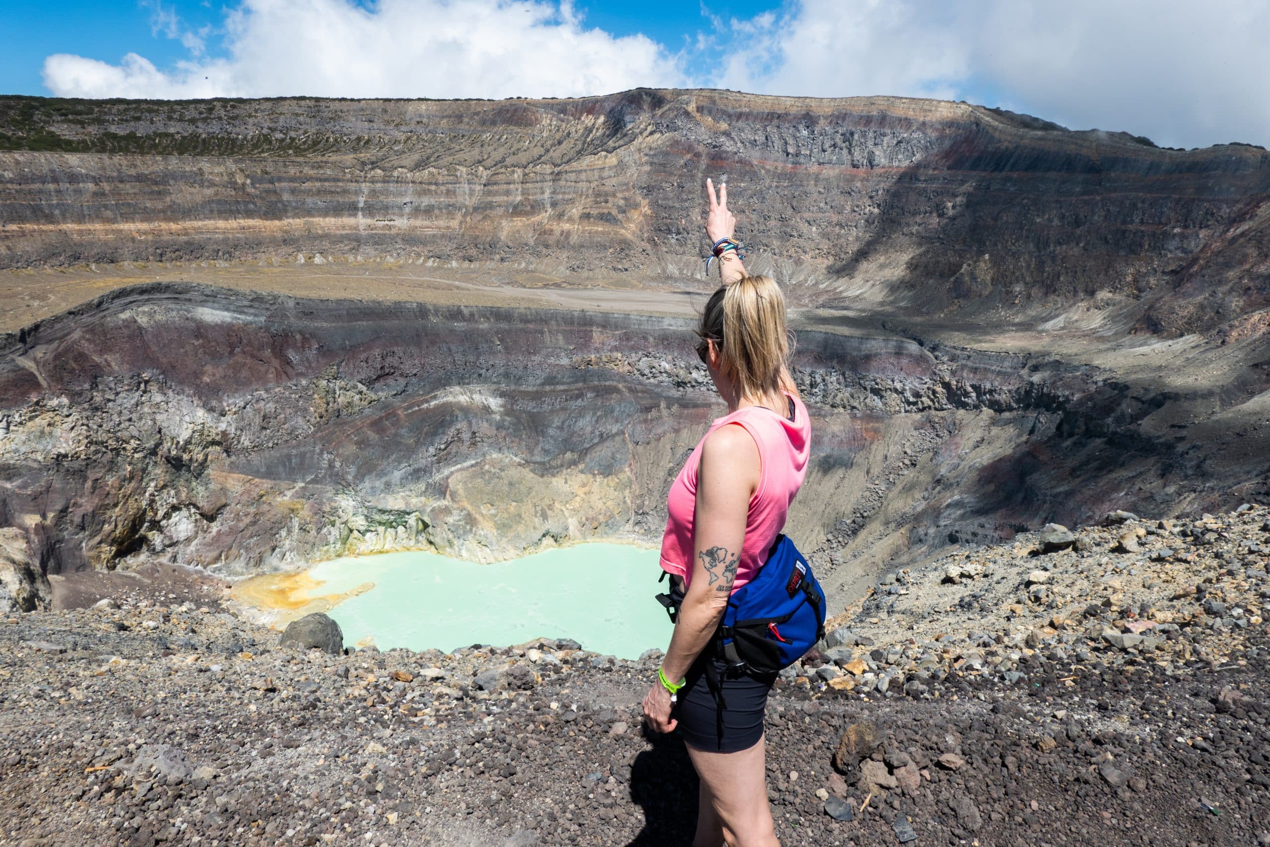 Sommet du volcan Santa Ana au El Salvador par Claudia Matteau