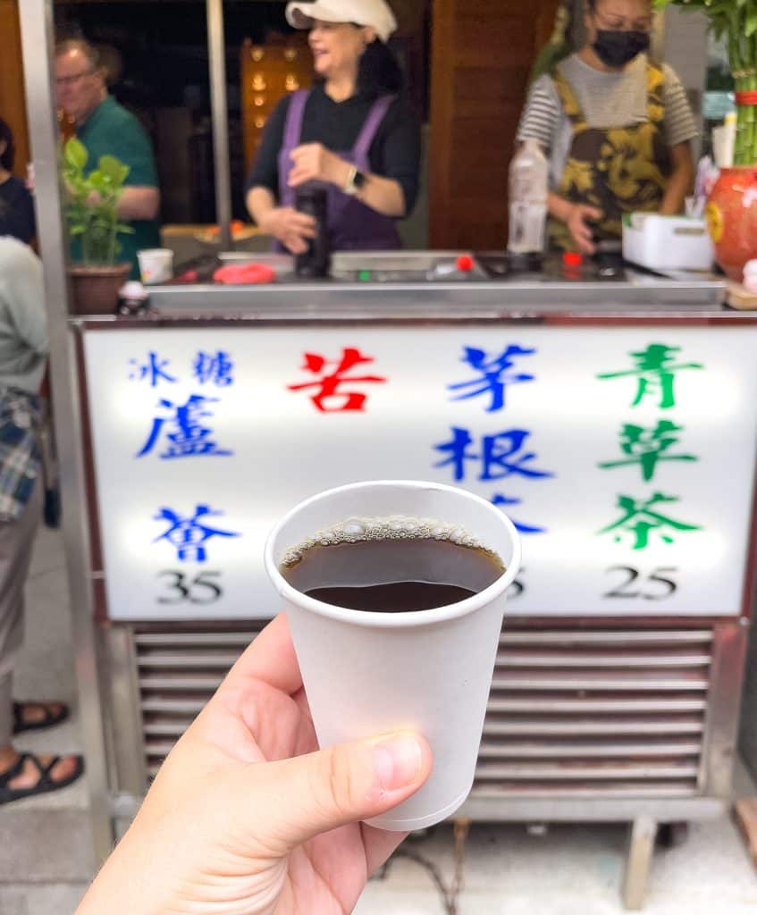 Jus frais à Taipei