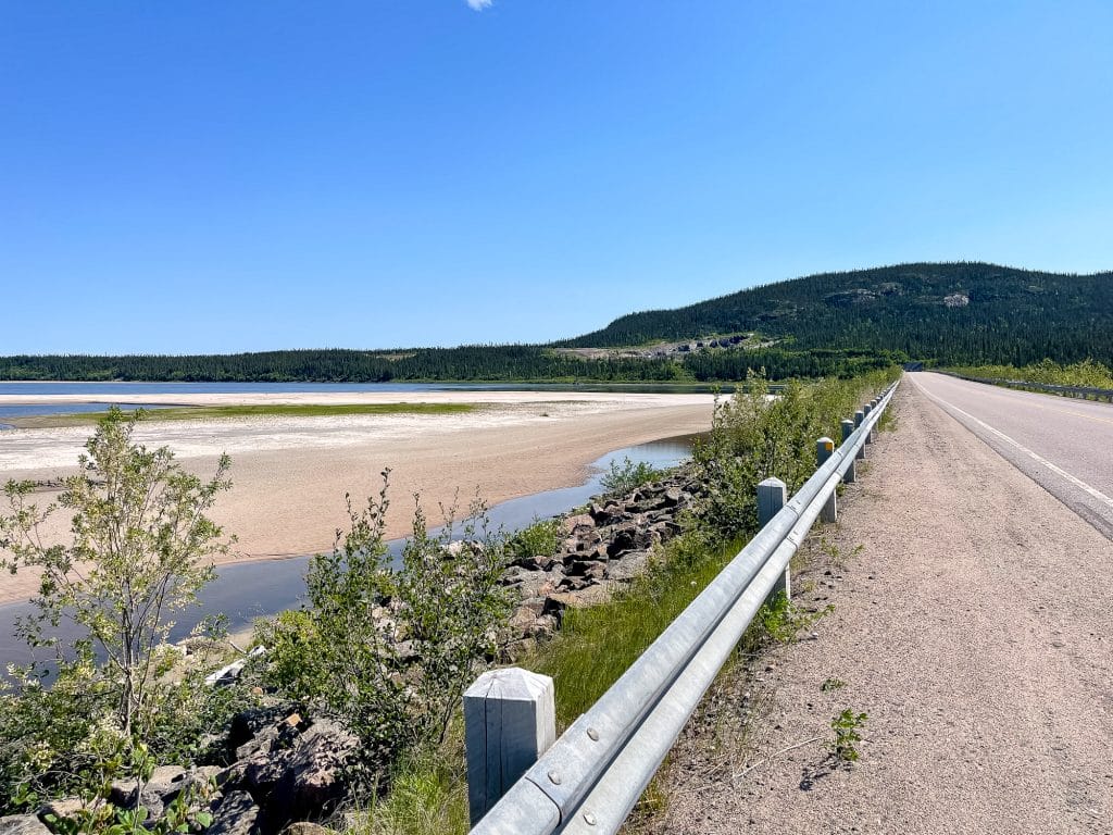 Panorama vers Happy-Valley-Goose Bay sur l'Expédition 51