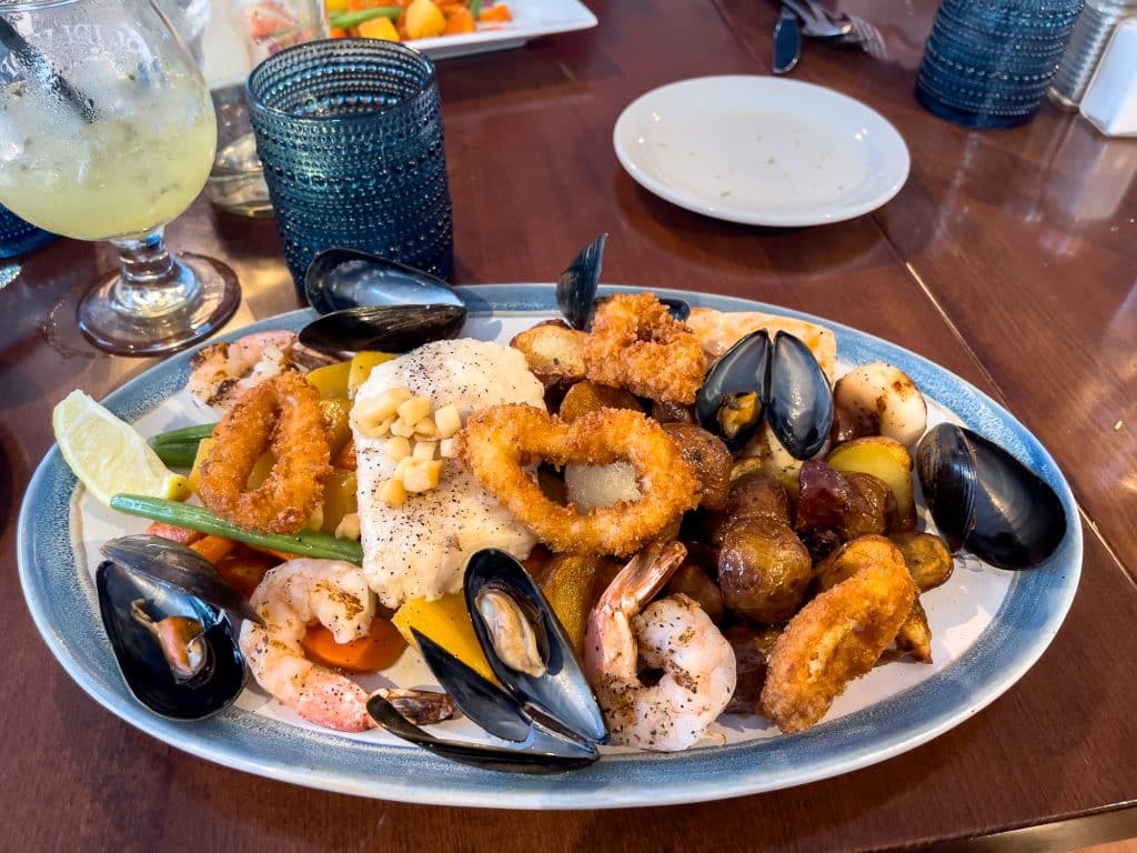 Plateau de fruits de mer à Twillingate