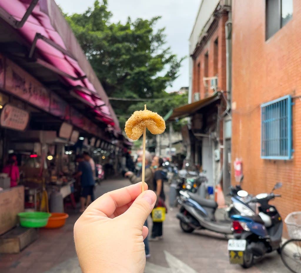 QQ mochi dans les rues de Taipei