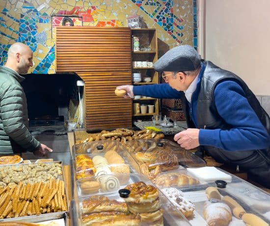 Boulangerie traditionnelle à Istanbul